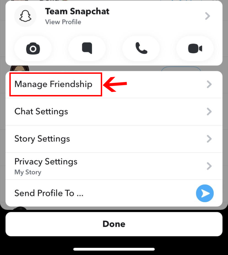 How To Unfriend Or Remove A Friend On Snapchat