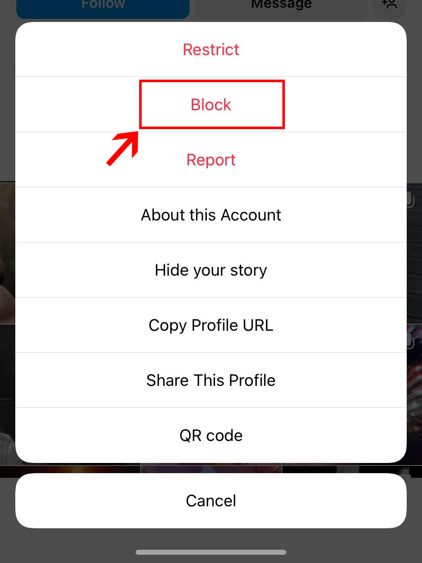 Instagram blocking limit