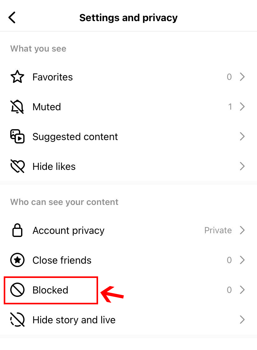Unblock on Instagram