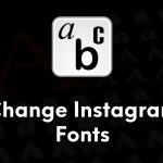 how to change fonts in instagram