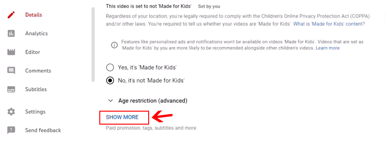How toTurn off Comments on YouTube videos