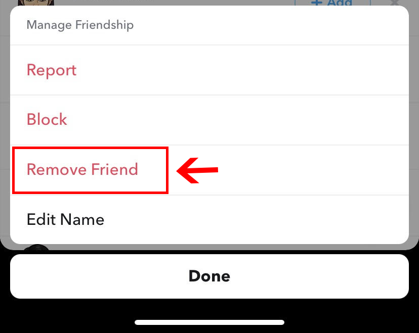 How to Unfriend or Remove a Friend on Snapchat