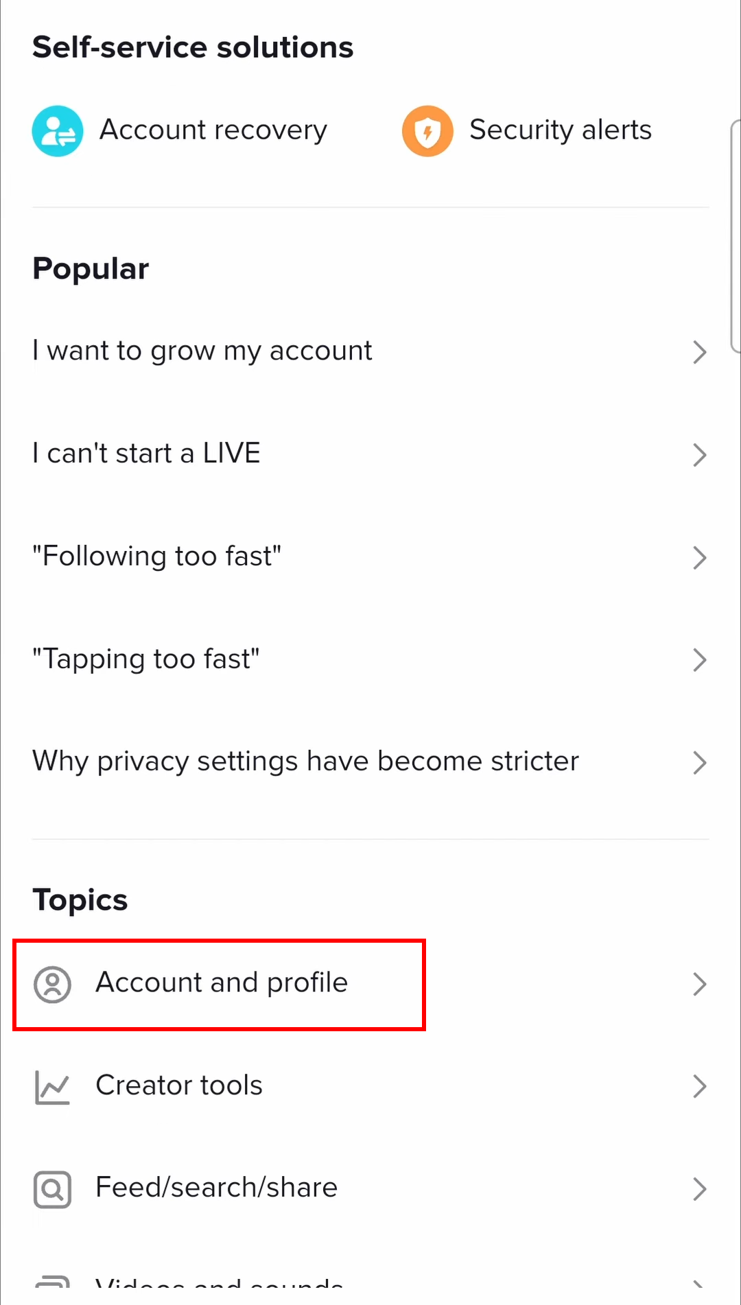 How to Change Your Age on TikTok (2026) 3 TikTok report a problem