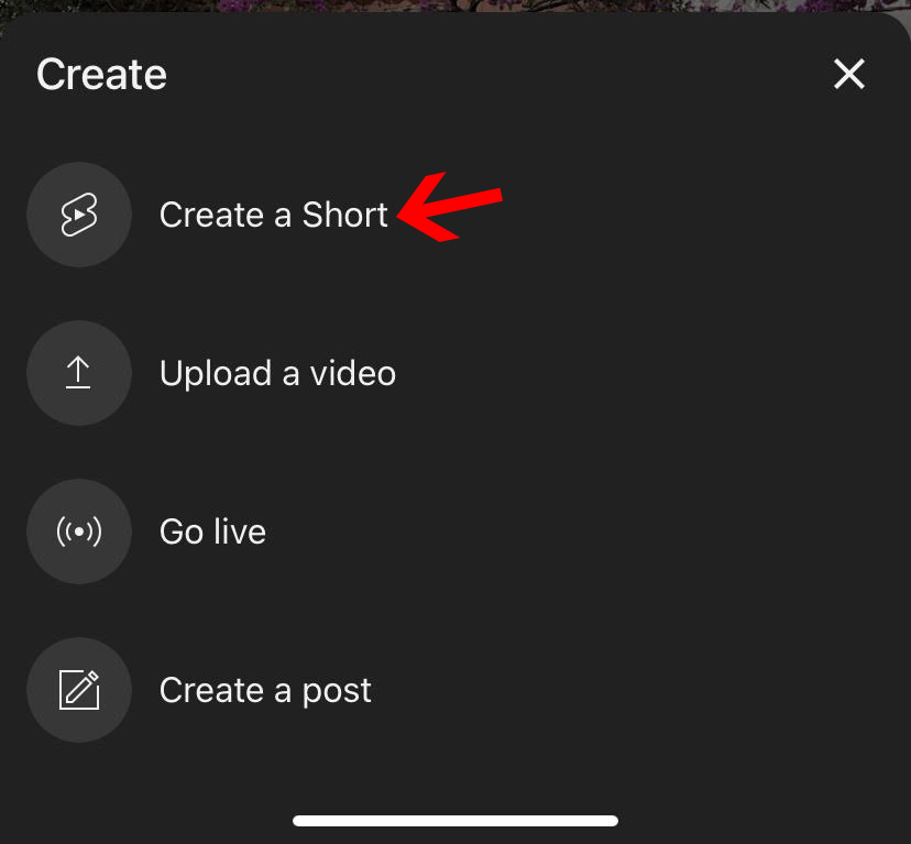 How to upload YouTube shorts