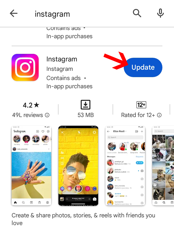 How to Update Instagram