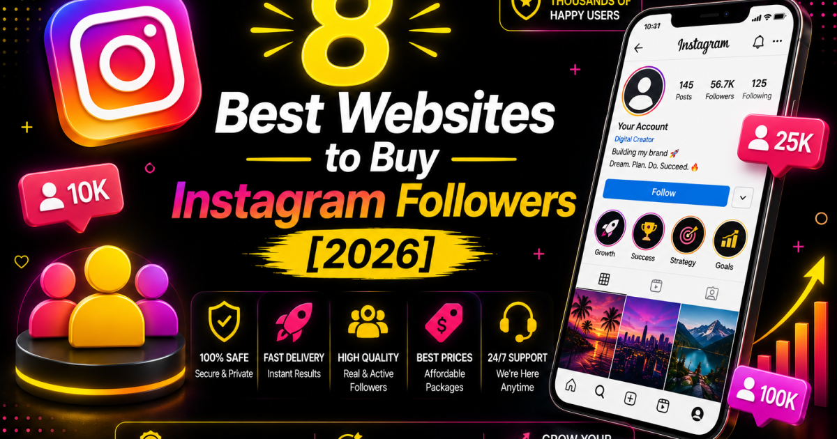 8 Best Sites to Buy Instagram Followers