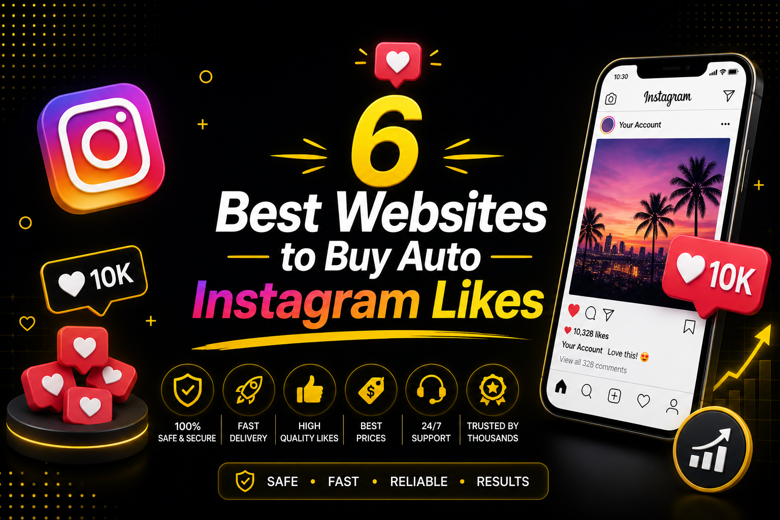 Best Websites for Auto Instagram Likes in 2026