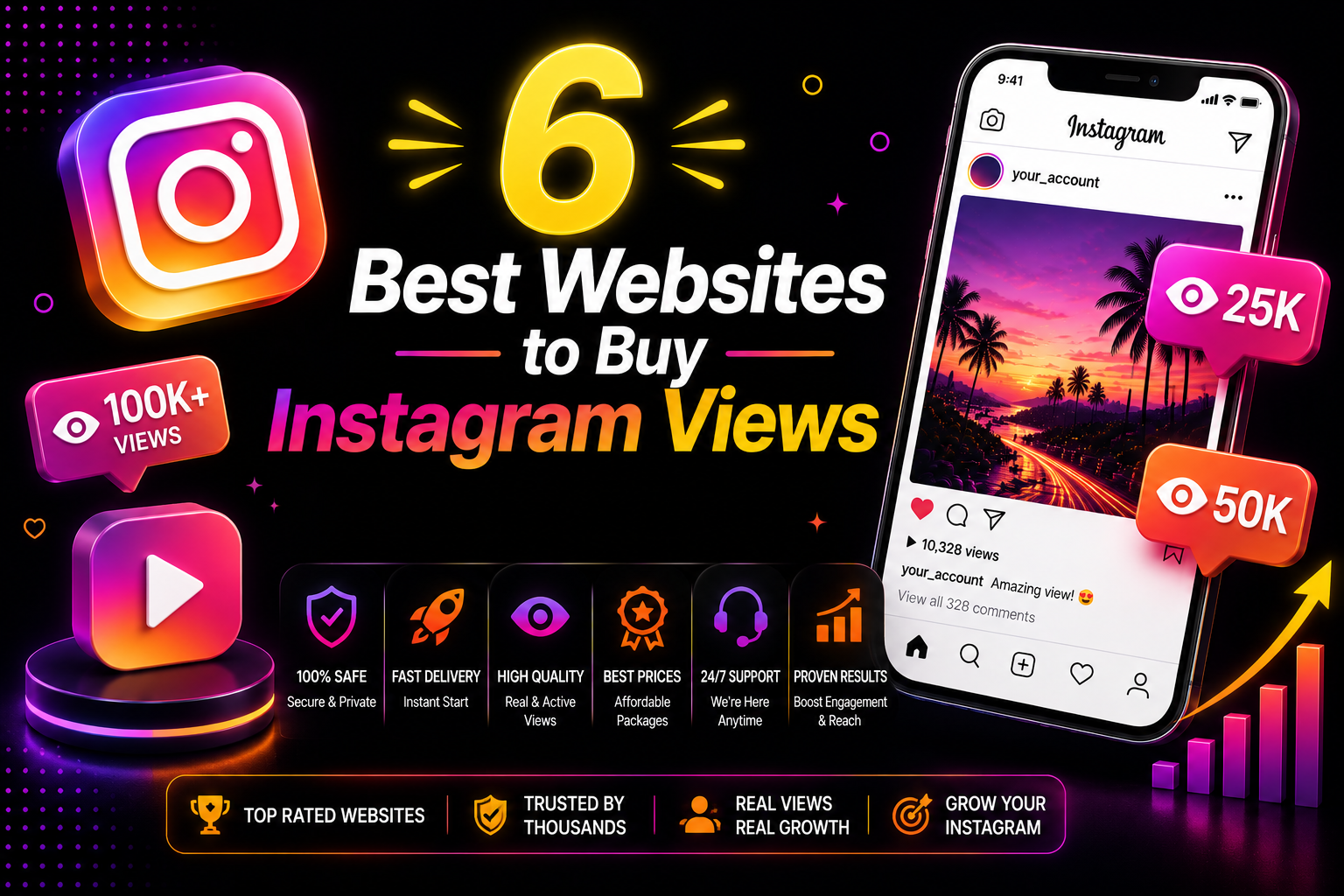 Best Sites to Buy Instagram Views in 2026